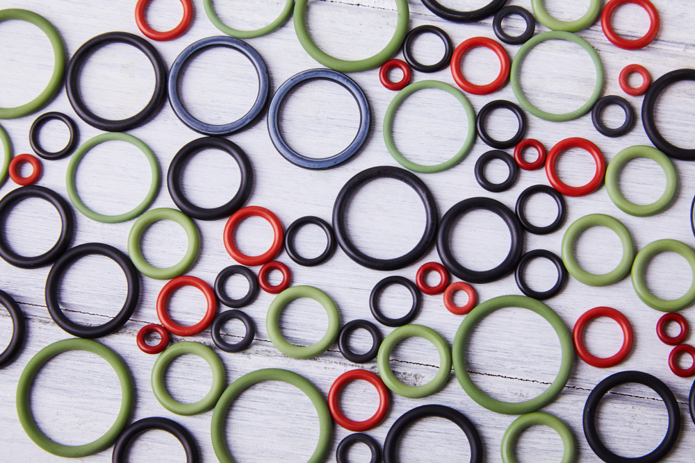 An image of assorted o-rings. 