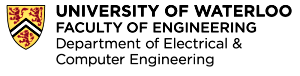 Image of the Department of Electrical and Computer Engineering, University of Waterloo logo.