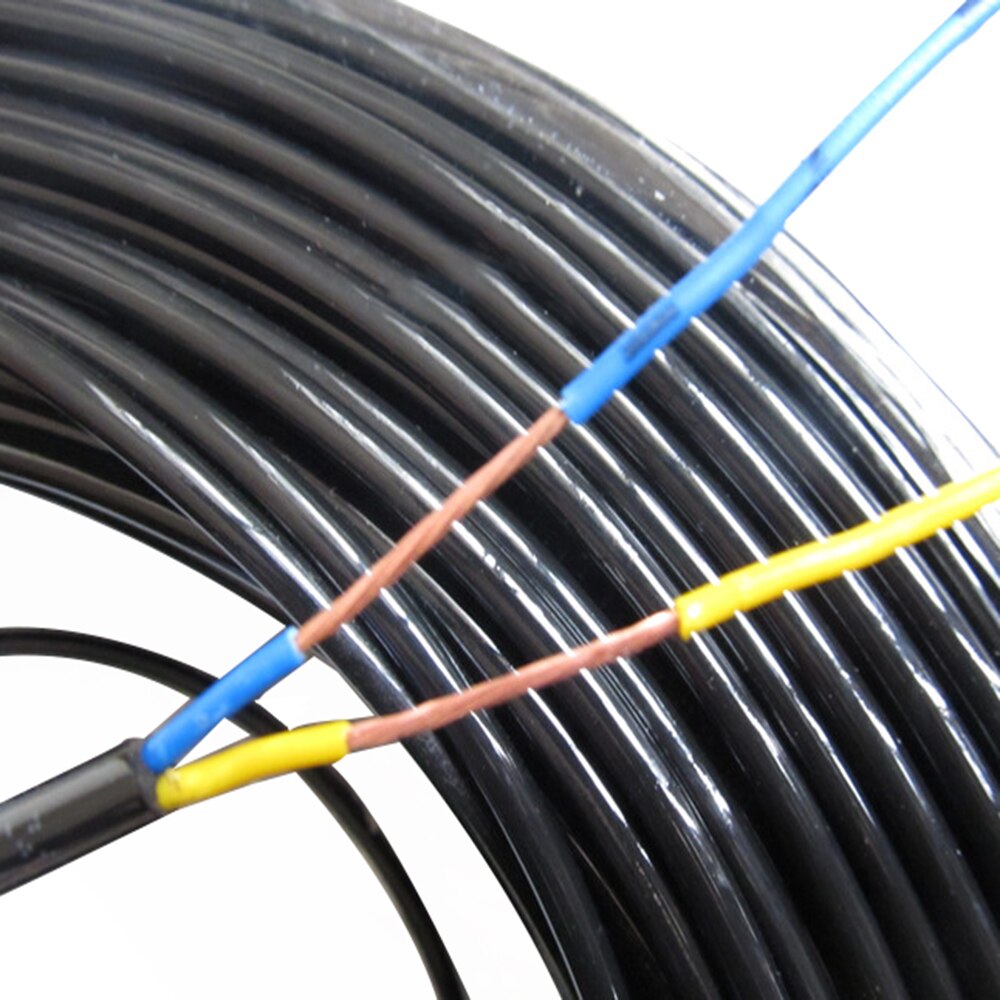 A closeup of a bundle of polyurethane wire